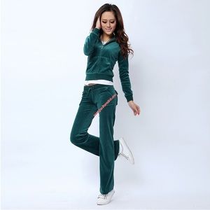 Teal juicy tracksuit